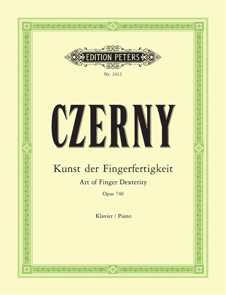 Kunst Fingerfertigkeit Op.740